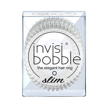 Invisibobble,หนังยางรัดผม,นำเข้าจากเยอรมัน,ยางรัดผมเรซิ่น,ยางรัดผม invisibobble มีขายที่ไหน ,ยางรัดผม invisibobble power ,ยางรัดผม invisibobble ขายที่ไหน, ยางรัดผม invisibobble ,ยางรัดผม invisibobble ราคา,Invisibobble SLIM Crystal Clear